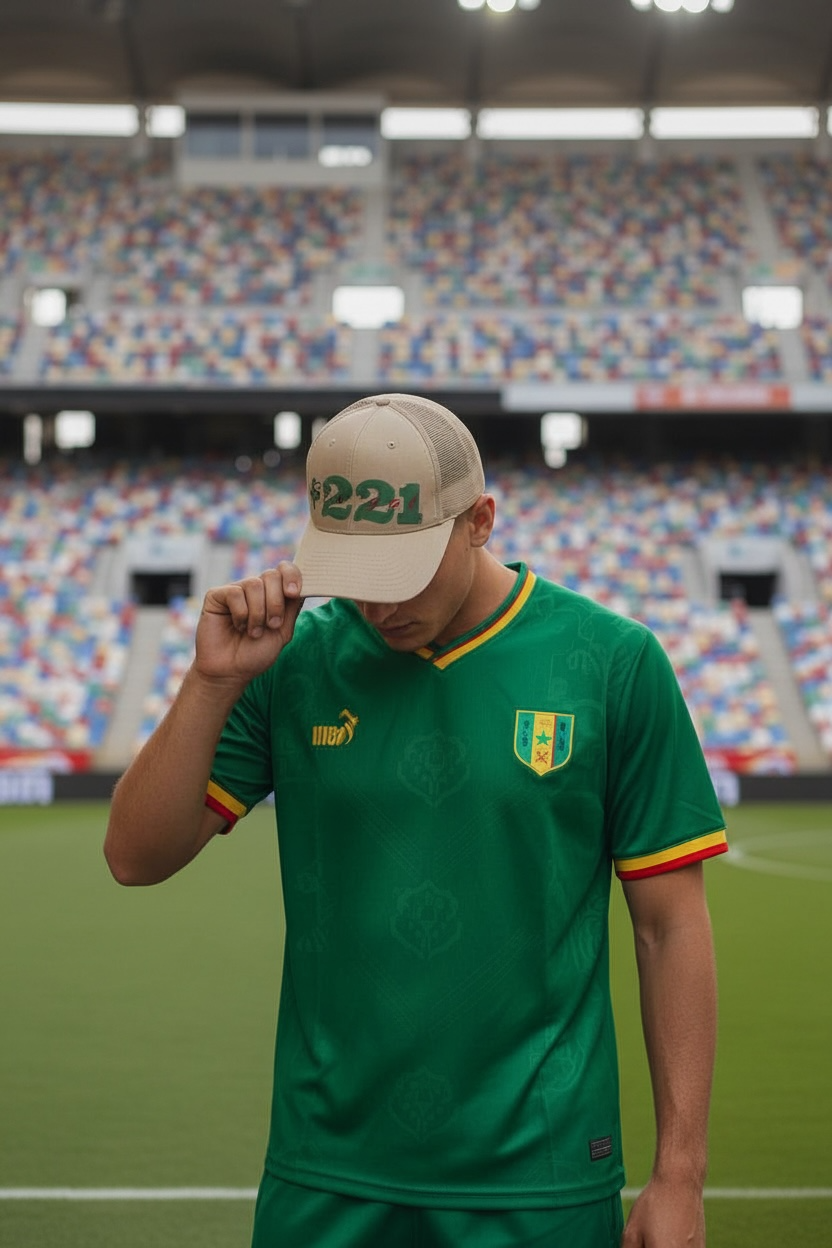 Senegal Country Code Trucker Cap (+221)