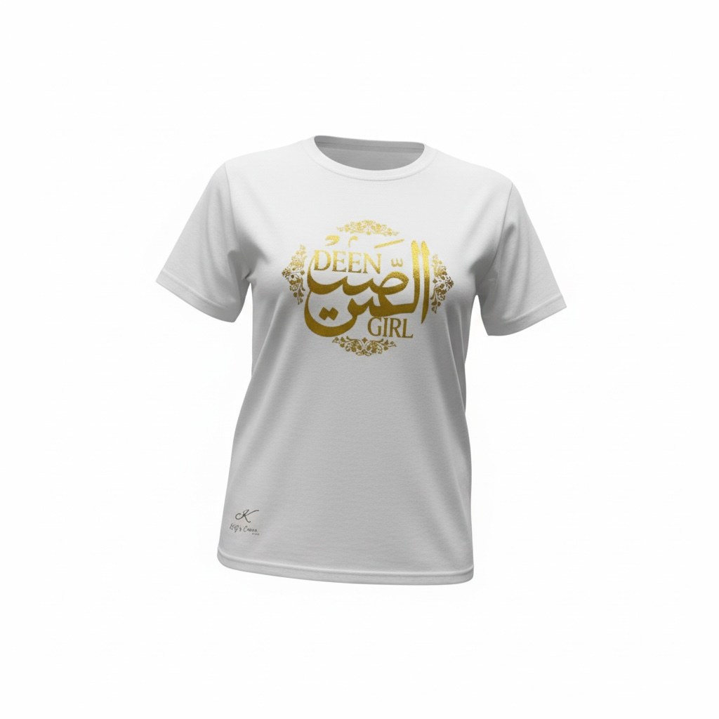 Deen Girl gold foil Tshirt