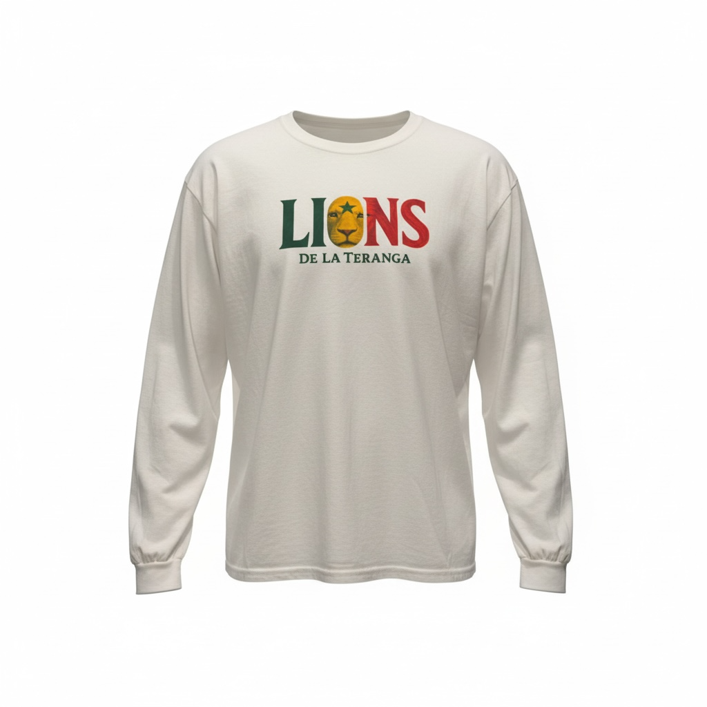 "Lions de la Téranga" Long Sleeve T-Shirt